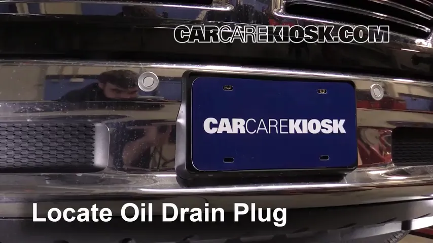 2014 Ram 1500 Big Horn 3.6L V6 FlexFuel Crew Cab Pickup Oil Change Oil and Oil Filter